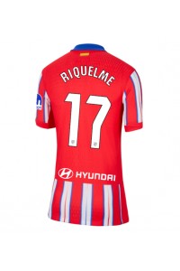 Atletico Madrid Rodrigo Riquelme #17 Fotballdrakt Hjemme Klær Dame 2024-25 Korte ermer